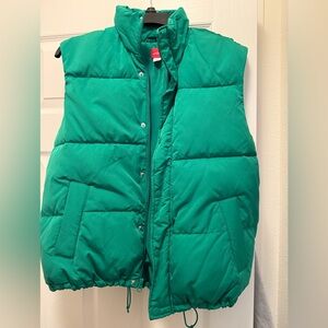 Wondershop Teal Puffer Vest